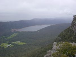 Blick vom Pinnacle ins Tal