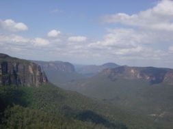 Blick in die Blue Mountains