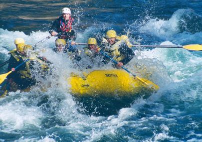 River Rafting im Wells Gray Park