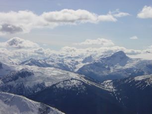 Bergwelt rund um Whistler