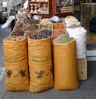 auf dem Gewrzmarkt