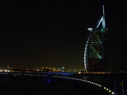 Burj Al Arab - Blick von der 360C Bar