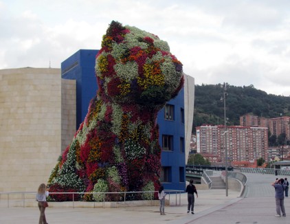 The Puppy vorm Guggenheim Museum